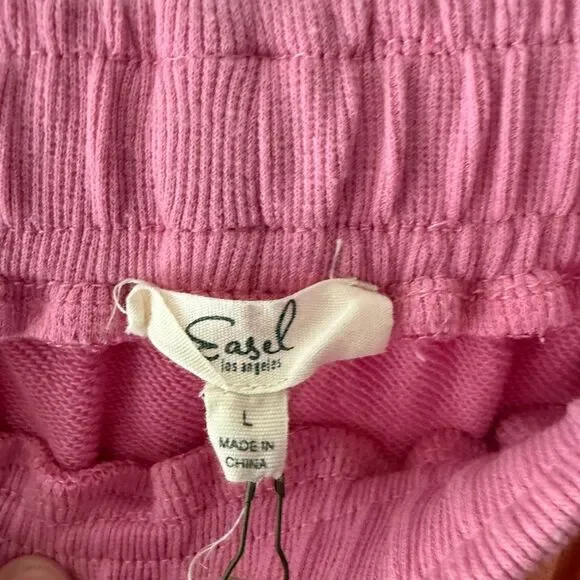 New Easel Good Day Color-block Patchwork Lounge Pant - Picture 7 of 10